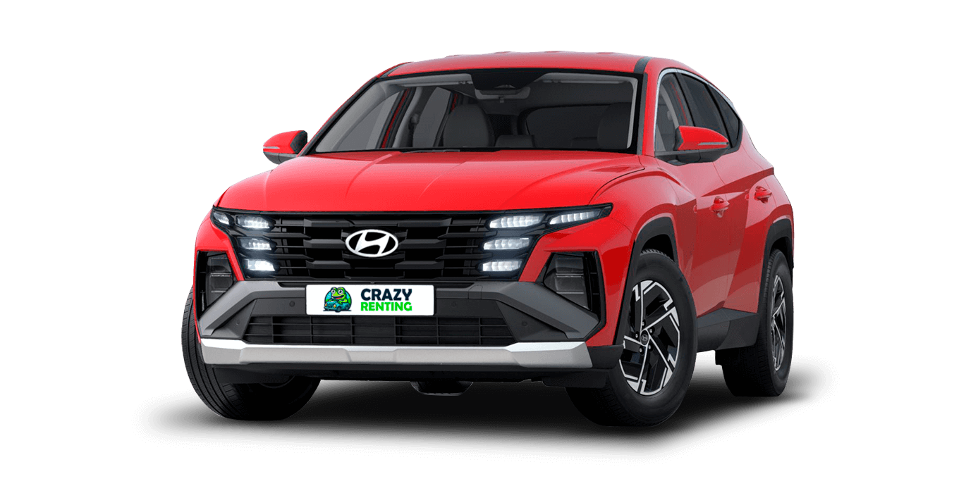 Hyundai Tucson FL 1.6T 239CV HEV AT Klass 1 Hyundai Tucson FL 1.6T 160CV Klass sin fondo principal crazy | Crazy Renting