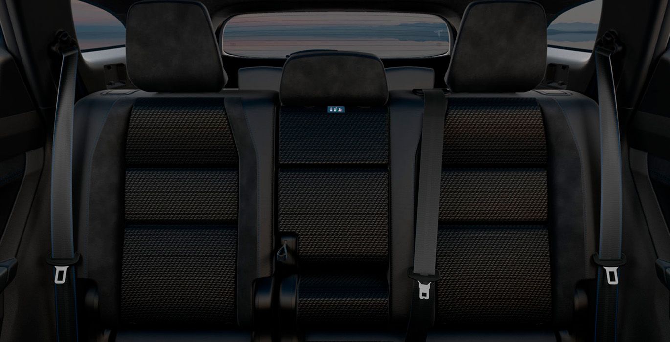 RENAULT ESPACE E-Tech Full Hybrid Espirit Alpine 6 RENAULT ESPACE E Tech Full Hybrid Espirit Alpine interior trasera | Crazy Renting