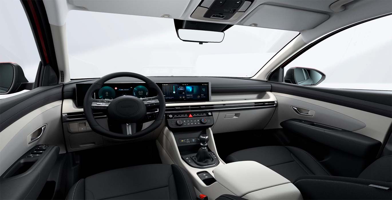 Hyundai Tucson FL 1.6T 239CV HEV AT Klass 4 Hyundai Tucson FL 1.6T 160CV Klass interior | Crazy Renting