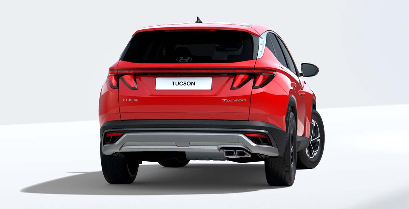 Hyundai Tucson FL 1.6T 239CV HEV AT Klass 3 Hyundai Tucson FL 1.6T 160CV Klass trasera | Crazy Renting
