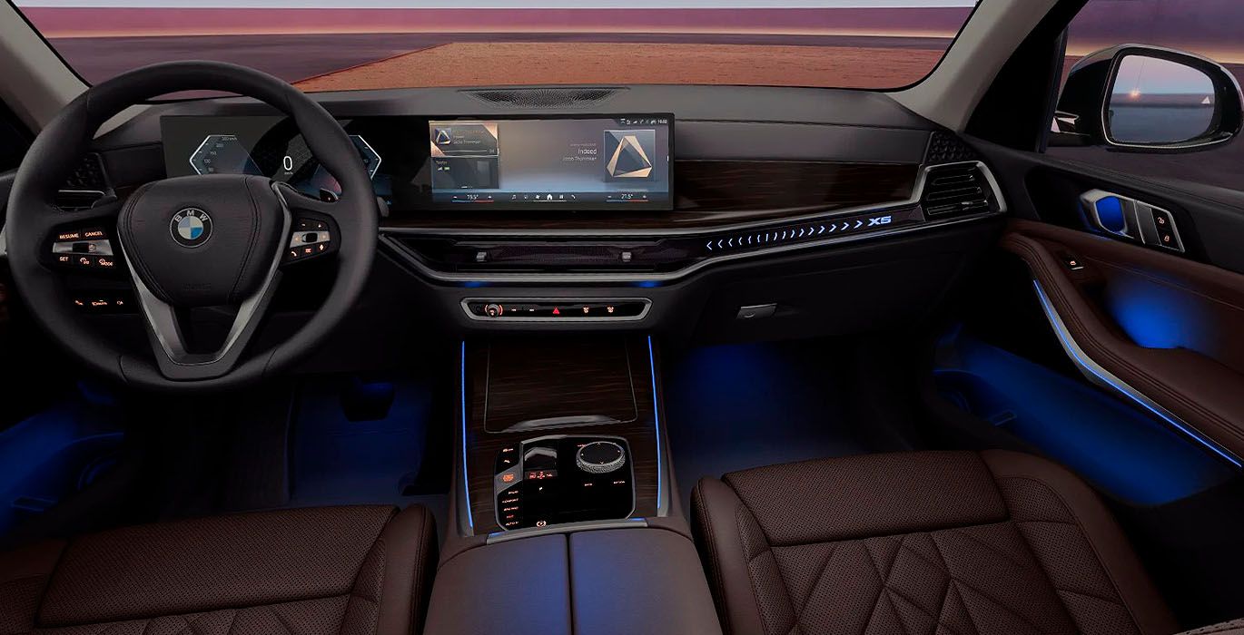 BMW X5 xDrive30d xLine 5 BMW X5 xDrive30d interior delantera 2 | Crazy Renting