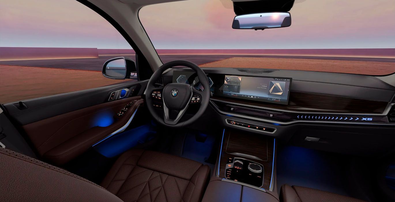 BMW X5 xDrive30d xLine 4 BMW X5 xDrive30d interior delantera | Crazy Renting