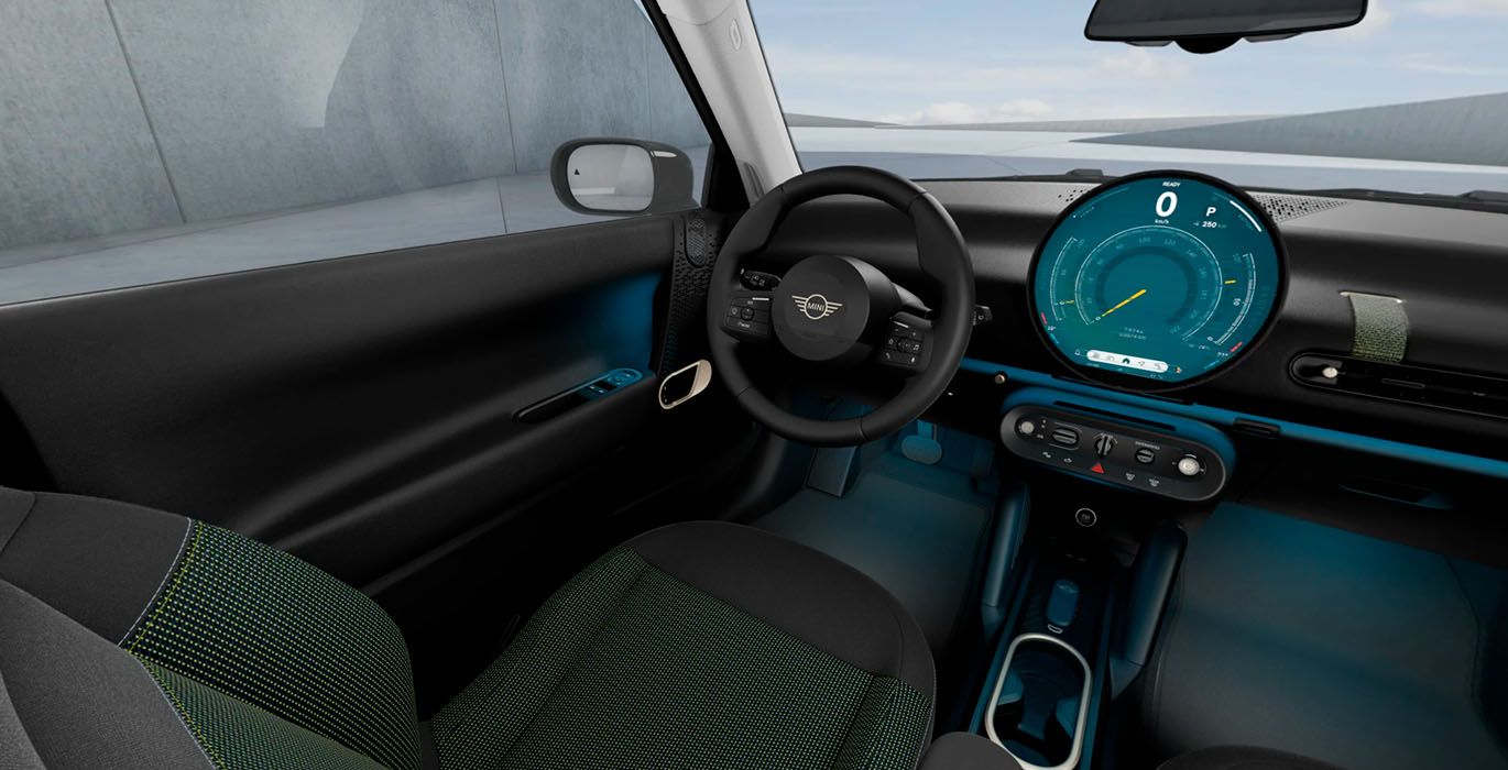 MINI Cooper E Essential 4 MINI Cooper E Essential interior delantera | Crazy Renting