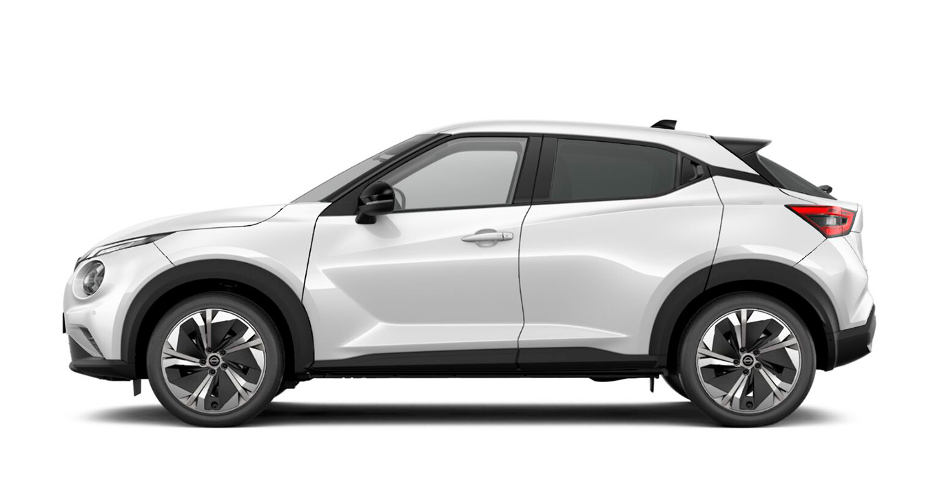 Nissan Juke N Connecta Hybrid exterior perfil | Crazy Renting