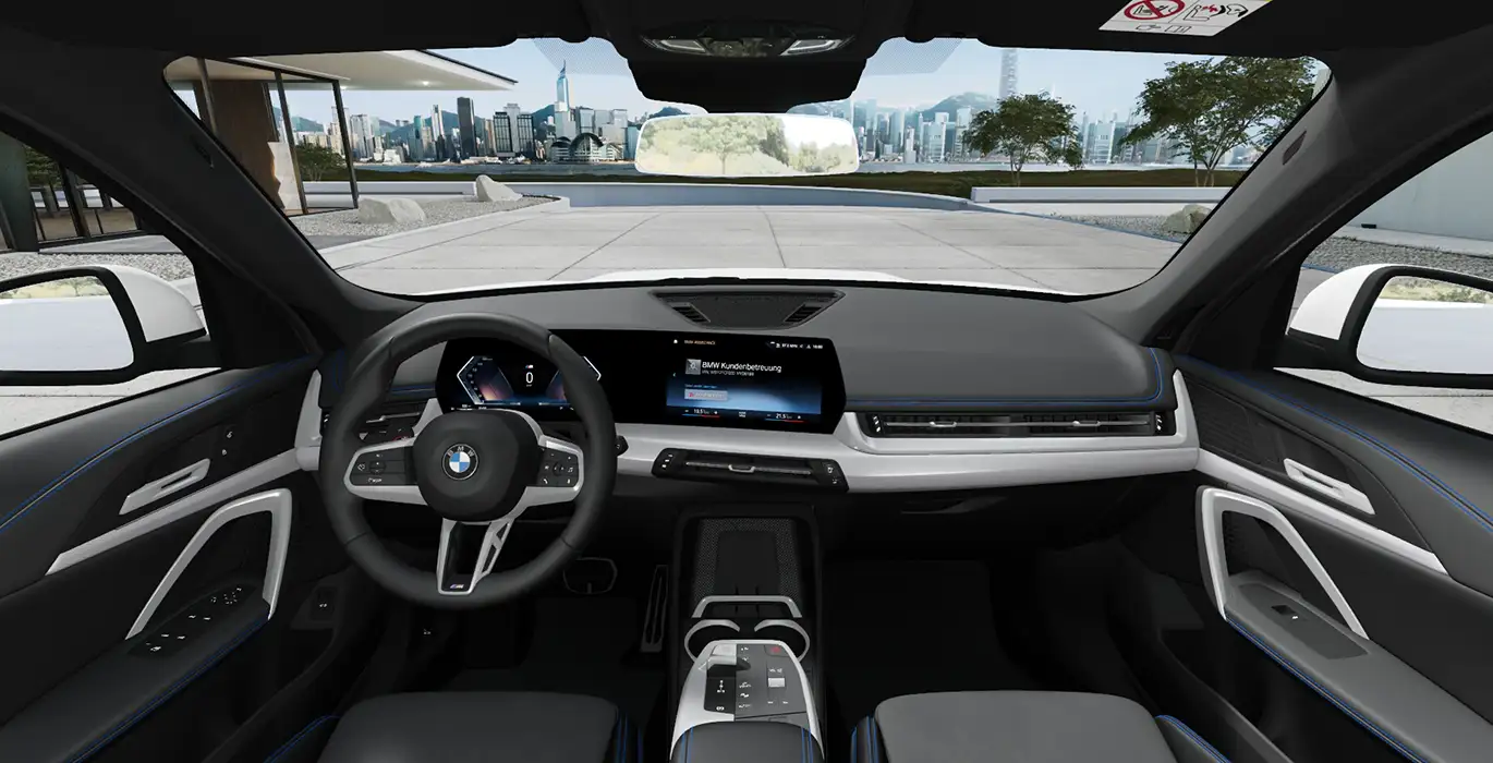 BMW X1 sDrive18d 4 BMW X1 sDrive18d interior delantera | Crazy Renting