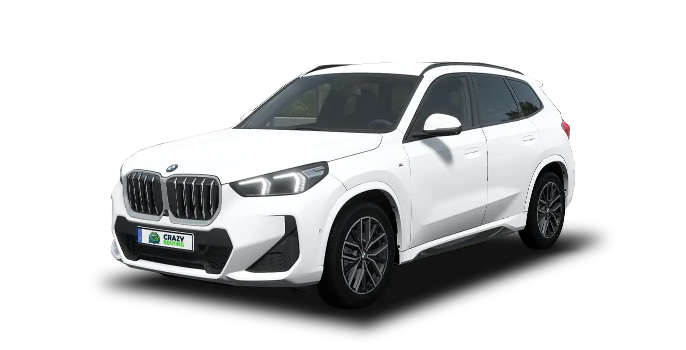 BMW X1 sDrive18d 1 BMW X1 sDrive18d sin fondo principal crazy | Crazy Renting