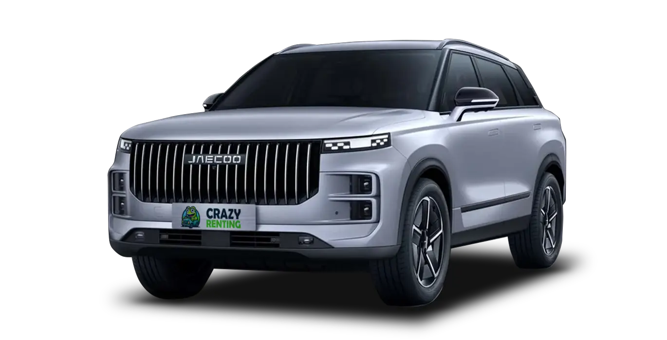 JAECOO 7 SELECT 1.6 TGDI 145CV FWD (AUTOMÁTICO) 1 JAECOO 7 1.6 Ice Select 4x2 SUV sin fondo principal crazy | Crazy Renting