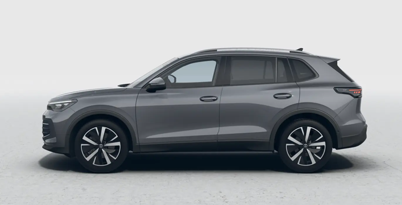 Volkswagen Tiguan Mas 2.0 TDI DSG lateral | Crazy Renting