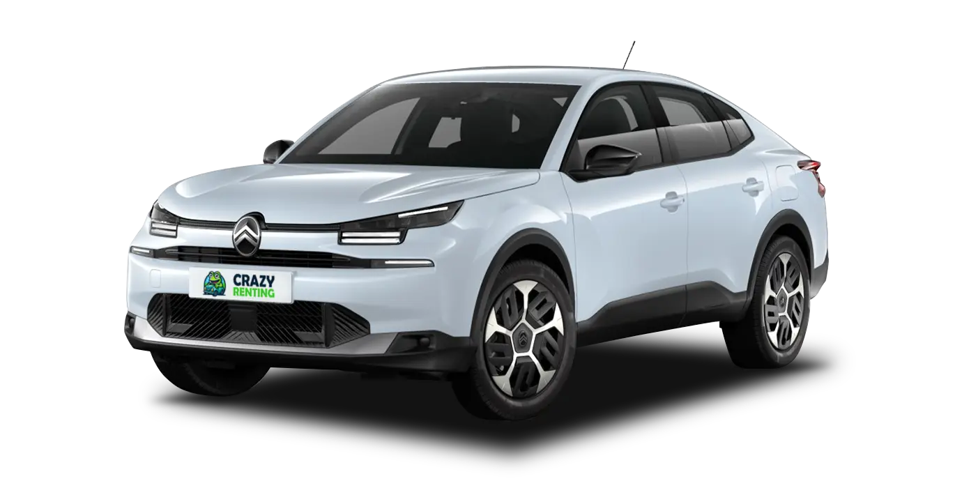 CITROEN C4 X Hybrid Plus 145CV 1 CITROEN C4 X Hybrid Plus sin fondo principal crazy | Crazy Renting