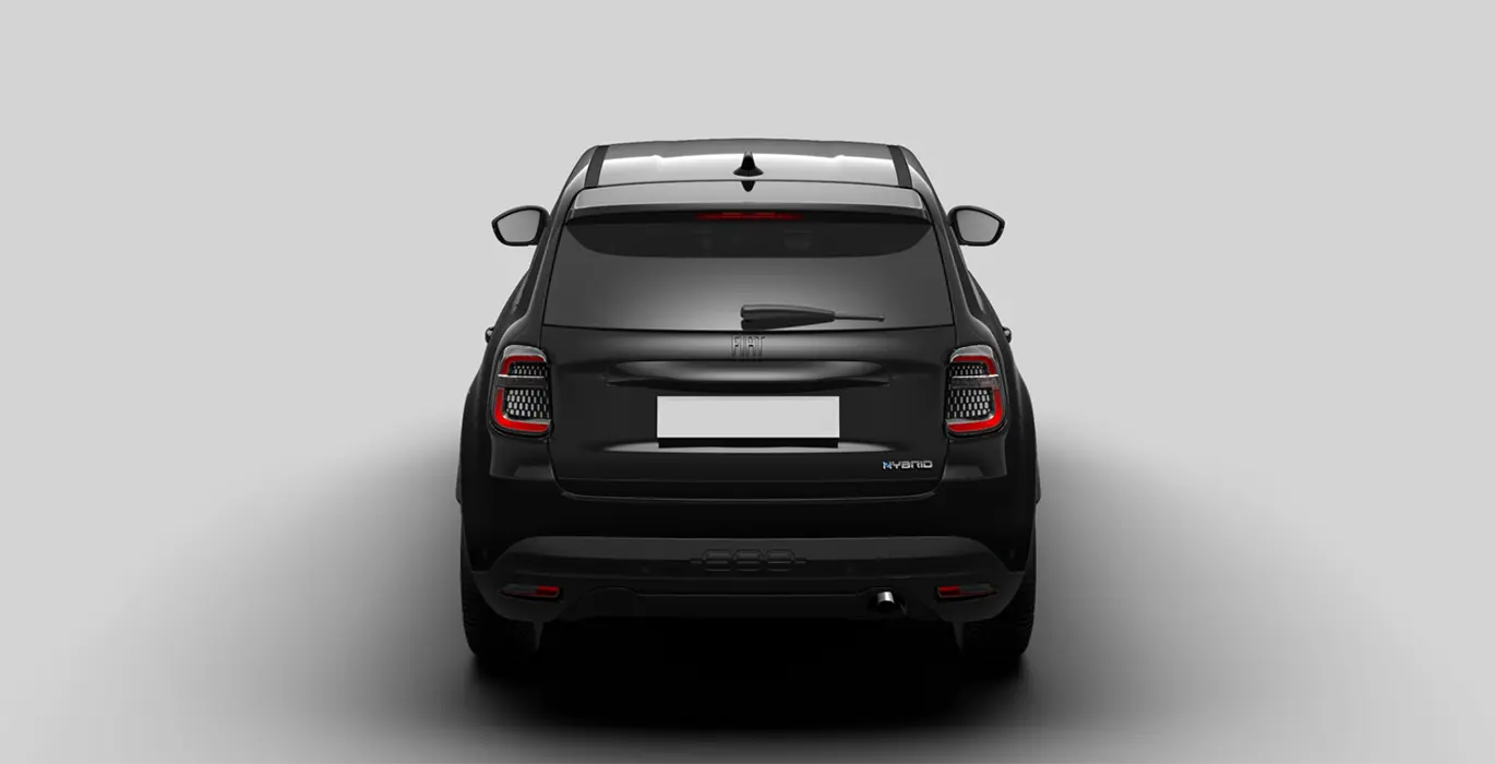 Fiat 600 MHEV 1.2 100cv DDCT trasera II 1 | Crazy Renting