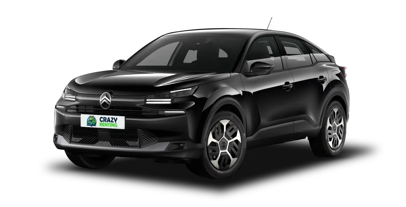 CITROEN C4 HYBRID 145 ë-DCS6 PLUS (AUTOMÁTICO) 1 CITROEN C4 PURETECH 130 SS EAT8 PLUS AUTOMATICO sin fondo principal crazy | Crazy Renting