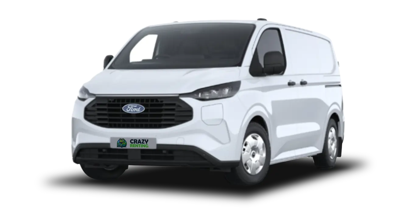 FORD Transit Custom Van 2.5 Duratec PHEV 320 L2 Trend - Isotermo 1 FORD Transit Custom Van 2.5 Duratec PHEV 320 L1 Trend sin fondo principal crazy | Crazy Renting