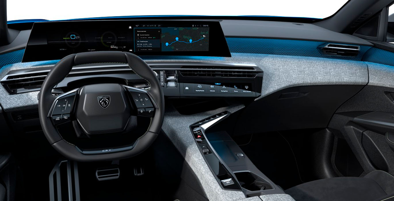 Peugeot 3008 Hybrid 1.2 100KW GT eDCS6 5 Peugeot 3008 Hybrid 1.2 100KW GT eDCS6 interior II | Crazy Renting