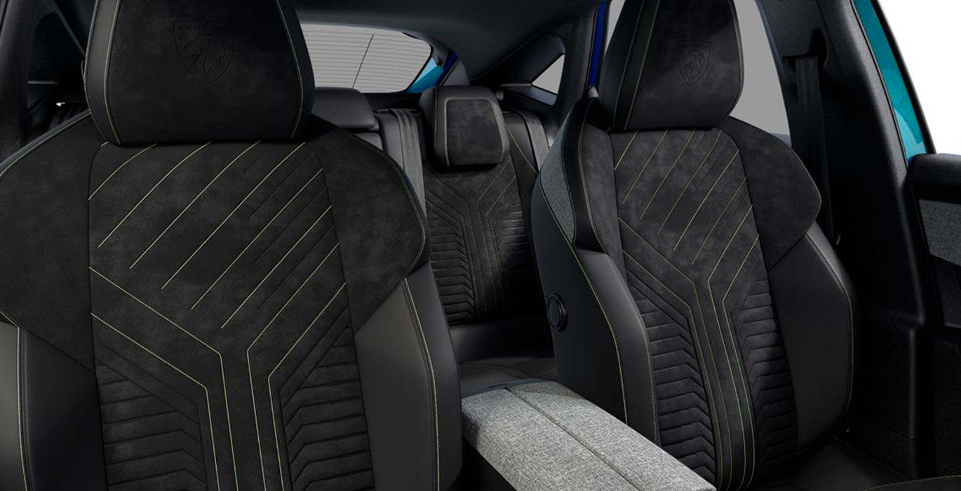 Peugeot 3008 Hybrid 1.2 100KW GT eDCS6 6 Peugeot 3008 Hybrid 1.2 100KW GT eDCS6 interior trasera | Crazy Renting