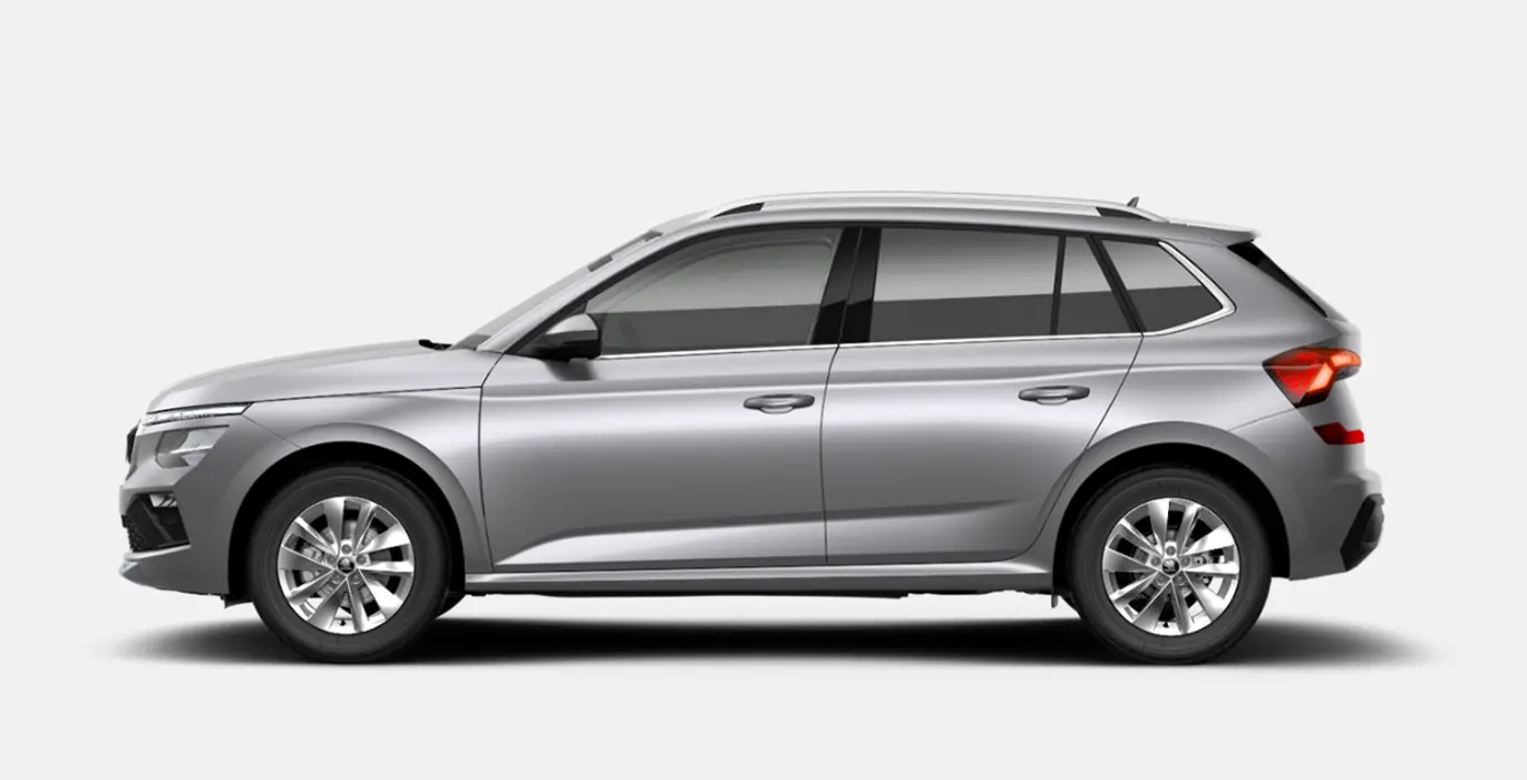 Skoda Kamiq 1.5 TSI 110kW (150CV) DSG Selection 3 SKODA Kamiq 1.5 TSI DSG Selection lateral | Crazy Renting