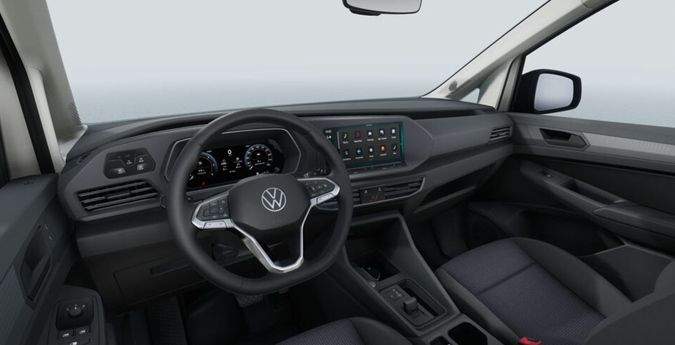VOLKSWAGEN Caddy Cargo PHEV 1.5 TSI eHybrid 6 VOLKSWAGEN Caddy Cargo PHEV 1.5 TSI eHybrid interior | Crazy Renting