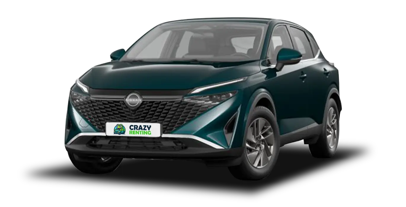 NISSAN Qashqai DIG T 103kW 140CV MHEV 4x2 Acenta Deep Blue Ocean sin fondo principal crazy | Crazy Renting
