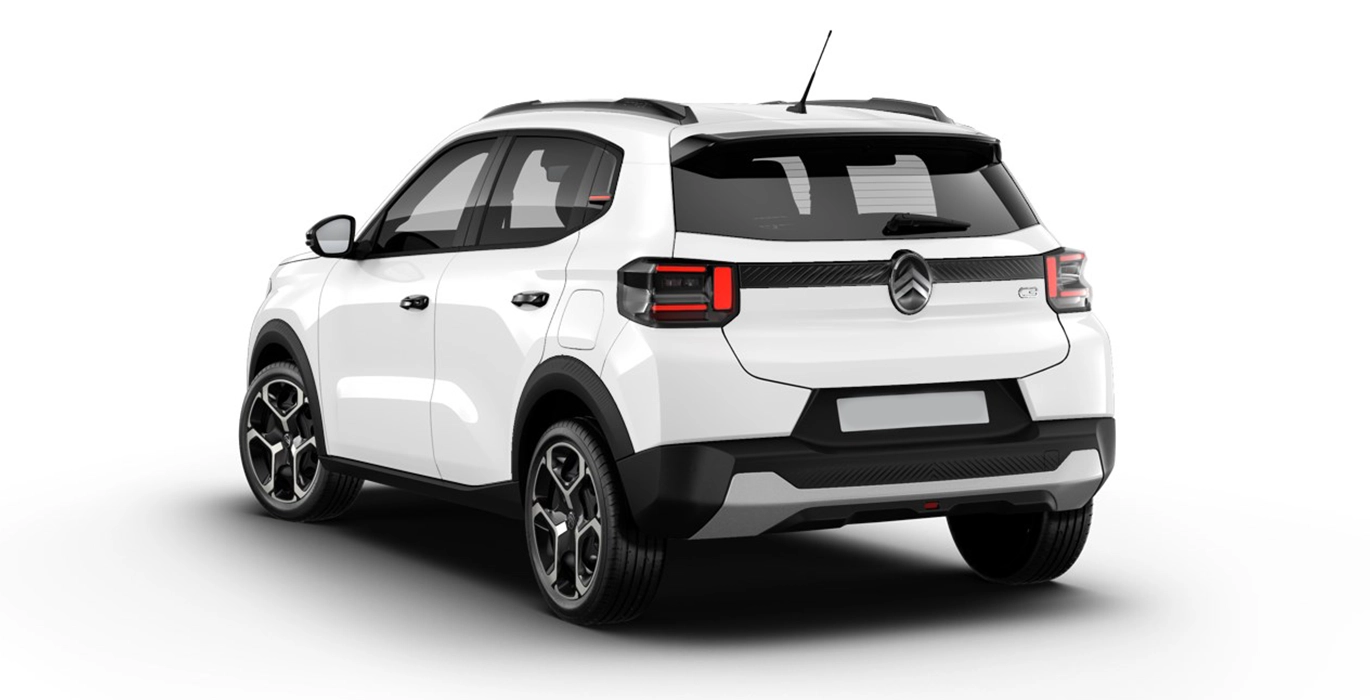 CITROEN C3 TURBO 100 BUSINESS MANUAL trasera | Crazy Renting