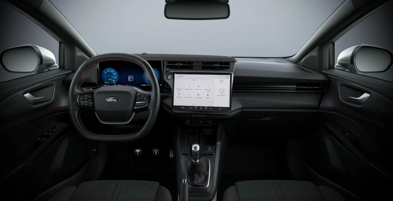 FORD Puma ST Line EcoBoost MHEV 125CV II 4 FORD Puma ST Line EcoBoost MHEV 125CV interior delantera | Crazy Renting