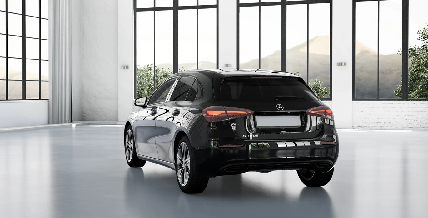 Mercedes-Benz Clase A 200d 2 Mercedes Benz Clase A 200d trasera | Crazy Renting