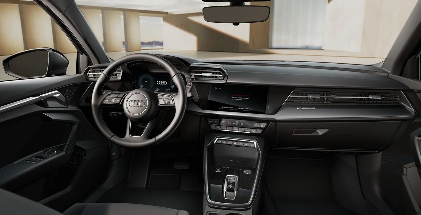 Audi A3 Sportback Advanced TFSI e 204CV S Tronic 4 Audi A3 Sportback Advanced TFSI e 204CV S Tronic interior delantera | Crazy Renting