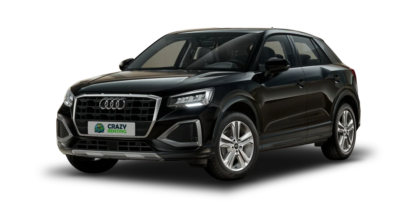 Audi Q2 Advanced 30 TFSI 116cv 1 Audi Q2 Advanced 30 TFSI 116cv sin fondo principal crazy | Crazy Renting