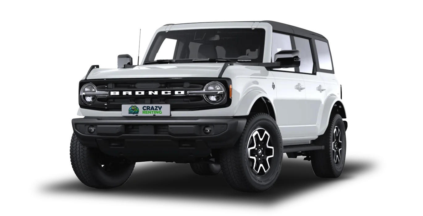 FORD Bronco Outer Banks 2.7 EcoBoost V6 335CV 1 FORD Bronco Outer Banks 2.7 EcoBoost V6 335CV sin fondo principal crazy | Crazy Renting