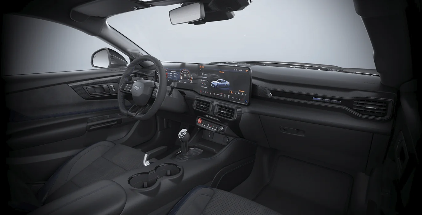 Ford Mustang 5.0 Ti-VCT V8 Mustang Dark House AT 5 Ford Mustang 5.0 Ti VCT V8 Mustang Dark House AT interior delantera II | Crazy Renting