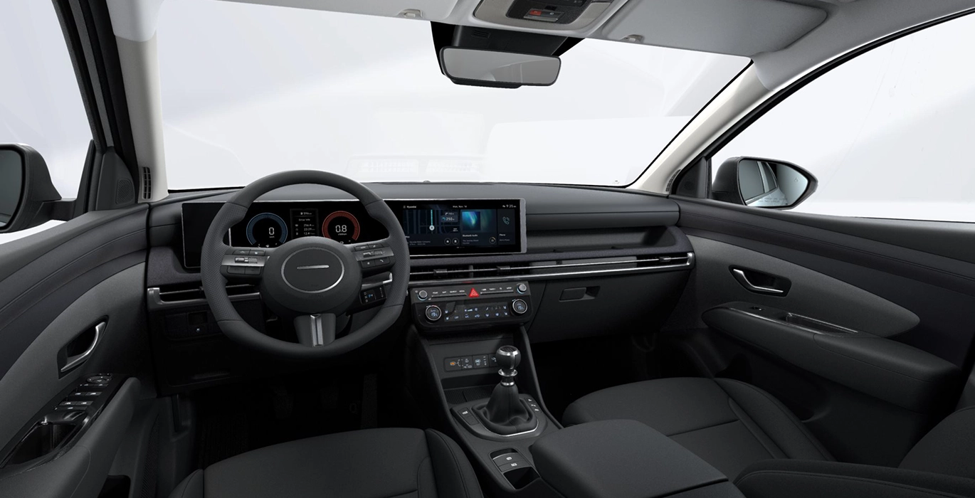 Hyundai Tucson 1.6 CRDi Híbrido Maxx 4 Hyundai Tucson 1.6 CRDi Hibrido Maxx interior delantera | Crazy Renting