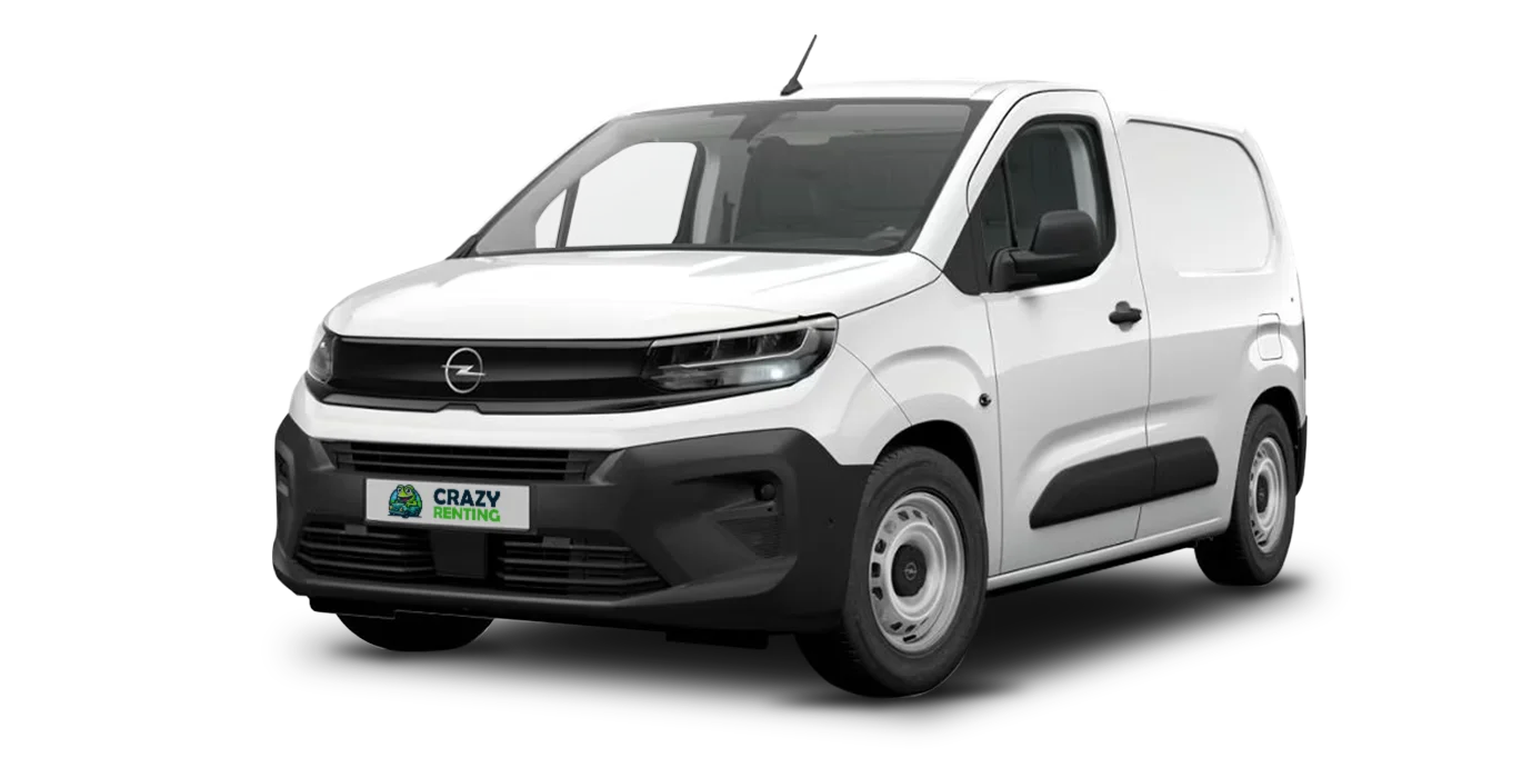 OPEL COMBO CARGO L 650KG 1.5 100HP S&S MT E6 (MANUAL) 1 OPEL COMBO CARGO L 650KG 1.5 100HP SS MT E6 MANUAL sin fondo principal crazy | Crazy Renting