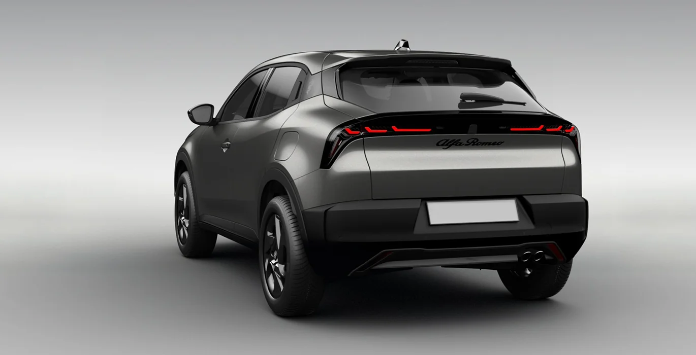 ALFA ROMEO Junior Ibrida 1.2 Core 108kW eDCT6 3 ALFA ROMEO Junior Ibrida 1.2 Core 108kW eDCT6 trasera | Crazy Renting