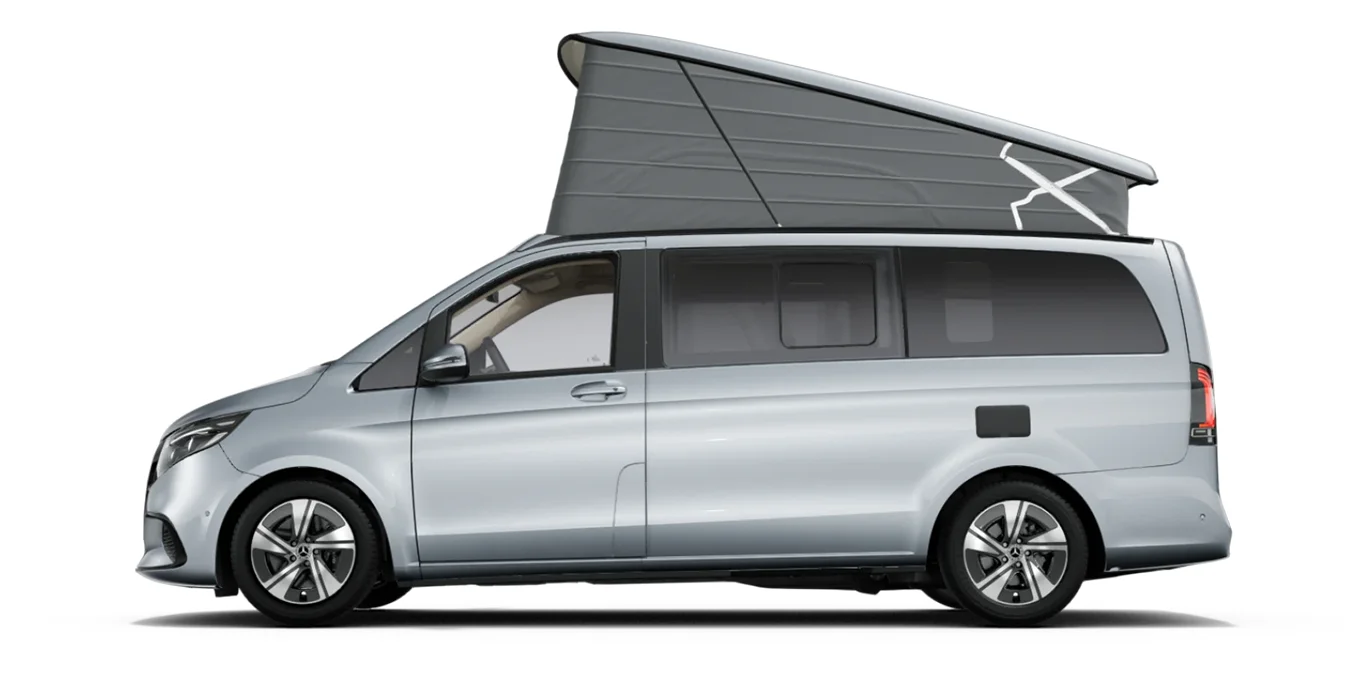 Mercedes Benz Clase V Marco Polo 300d lateral | Crazy Renting