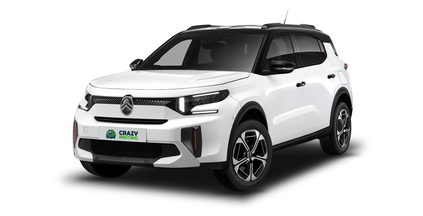 Citroen C3 Aircross Hybrid 145 Ë-DCS6 MAX 1 Citroen C3 Aircross Hybrid 145 E DCS6 MAX sin fondo principal crazy | Crazy Renting