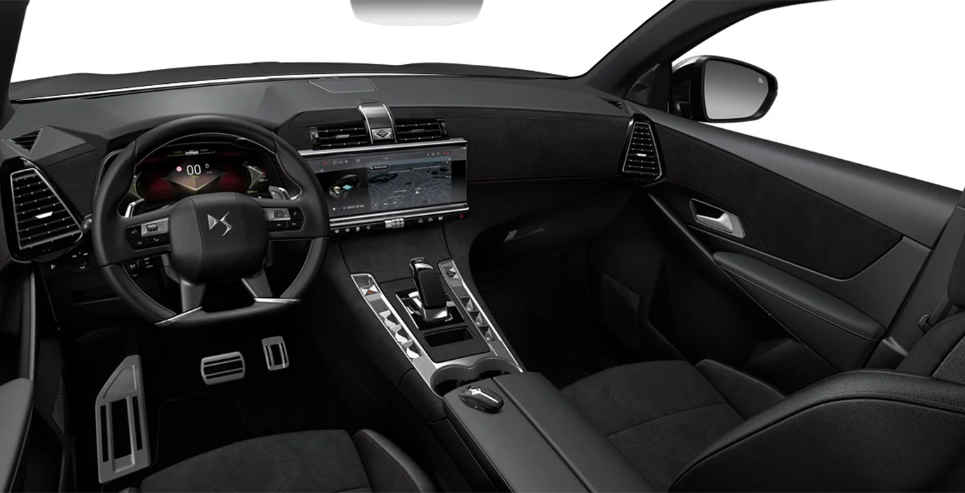 DS 7 PLUG IN HYBRID 225 PALLAS AUTOMATICO interior delantera II | Crazy Renting