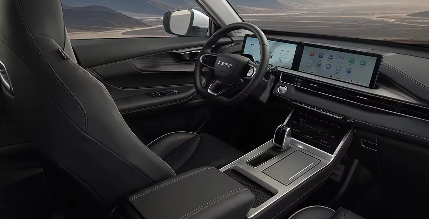 EBRO s400 1.5 DHE HEV Excellent CVT 4 EBRO s400 1.5 DHE HEV Excellent CVT interior delantera | Crazy Renting