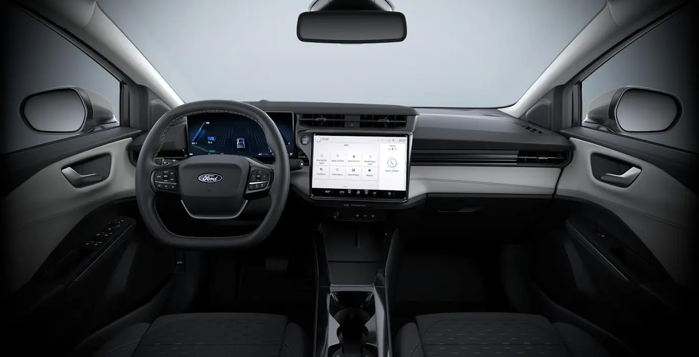 FORD Puma Gen-E 100% Eléctrico 168CV 4 FORD Puma Gen E 100 Electrico 168CV interior delantera | Crazy Renting