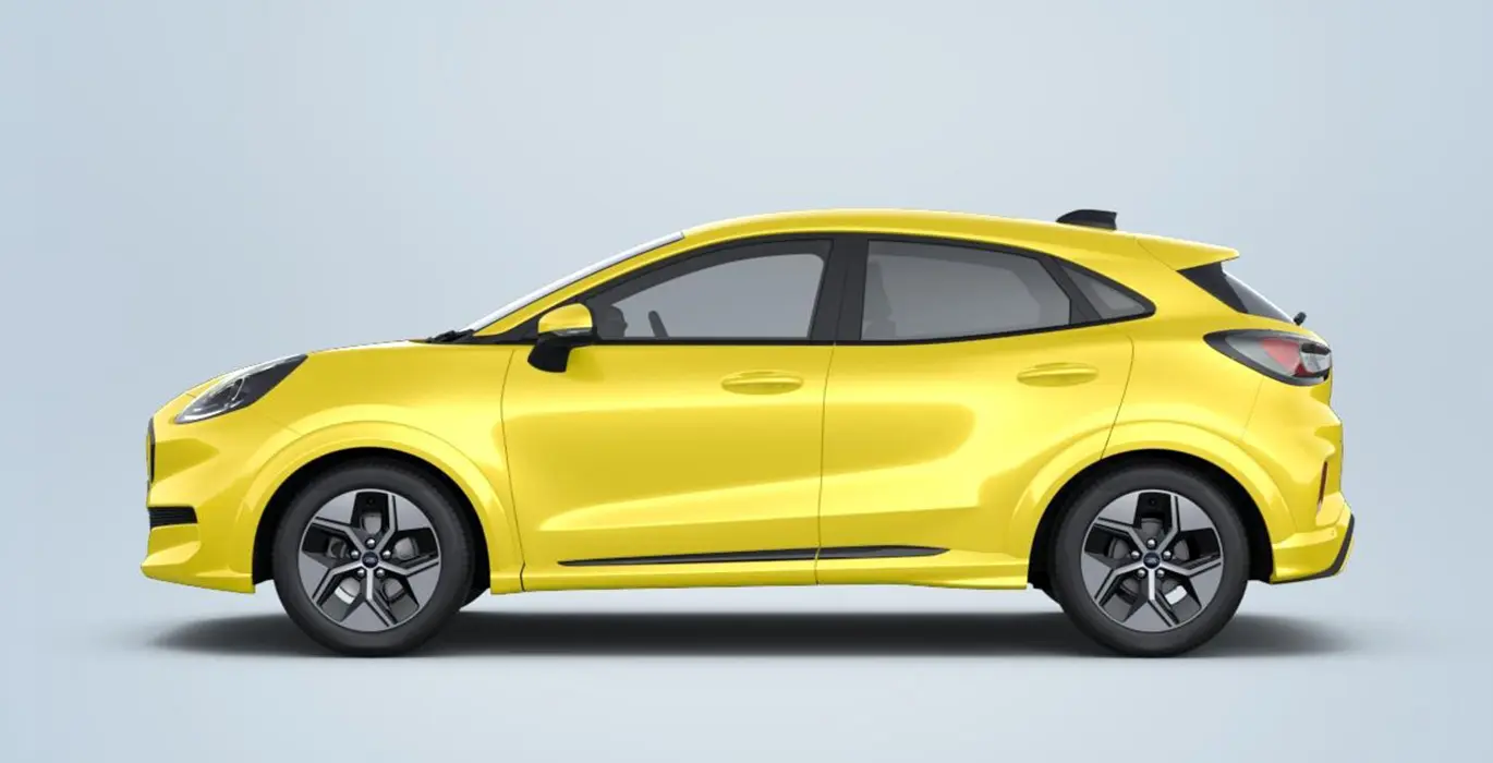 FORD Puma Gen-E 100% Eléctrico 168CV 3 FORD Puma Gen E 100 Electrico 168CV lateral | Crazy Renting