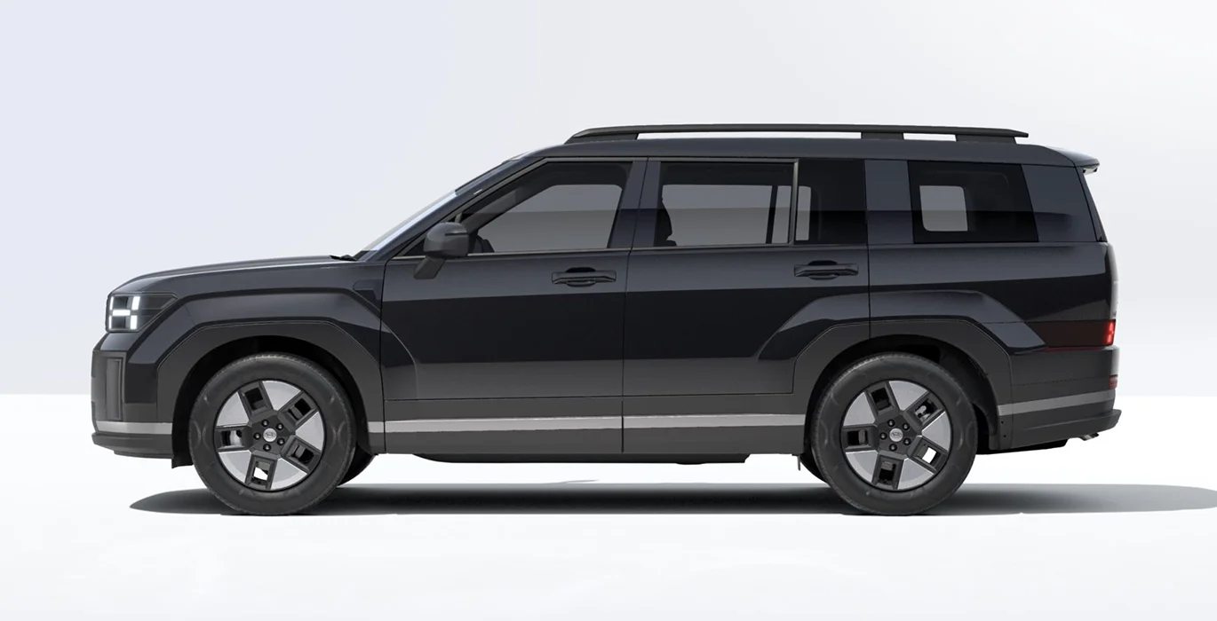 Hyundai Santa Fe Maxx 1.6 T-GDI HEV 215CV 4x4 6AT 3 Hyundai Santa Fe Maxx 1.6 T GDI HEV 215CV 4x4 6AT. lateral | Crazy Renting