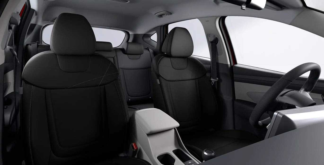 Hyundai Tucson 1.6 TGDI 160cv Klass interior trasera | Crazy Renting