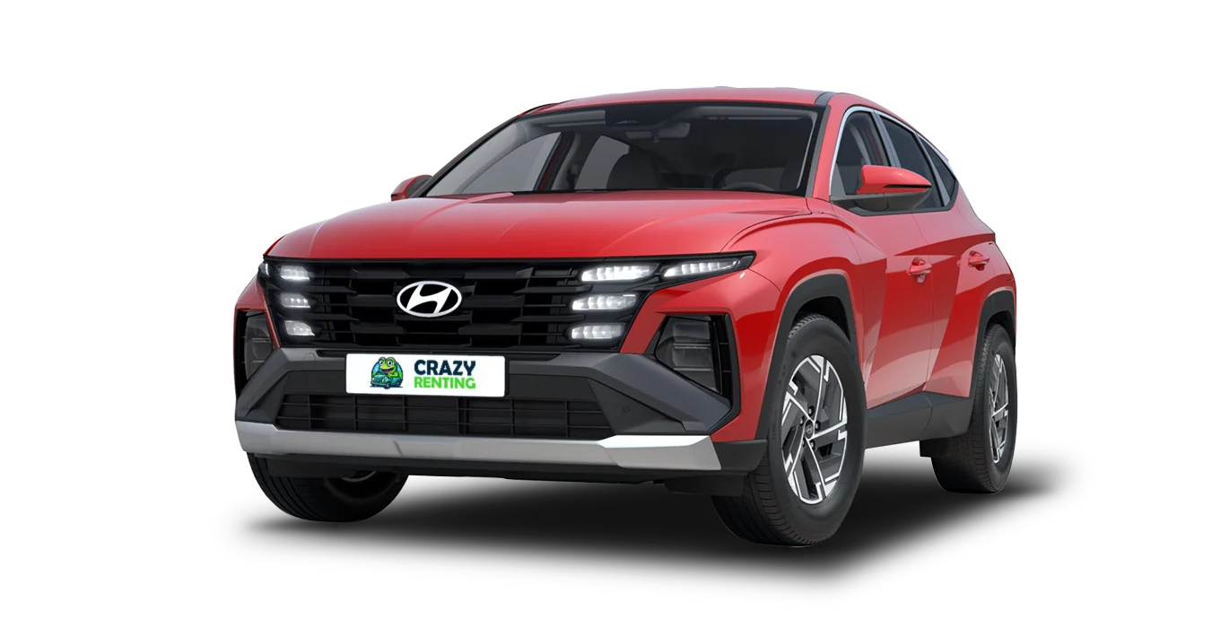 Hyundai Tucson 1.6 TGDI 160cv Klass sin fondo principal crazy | Crazy Renting