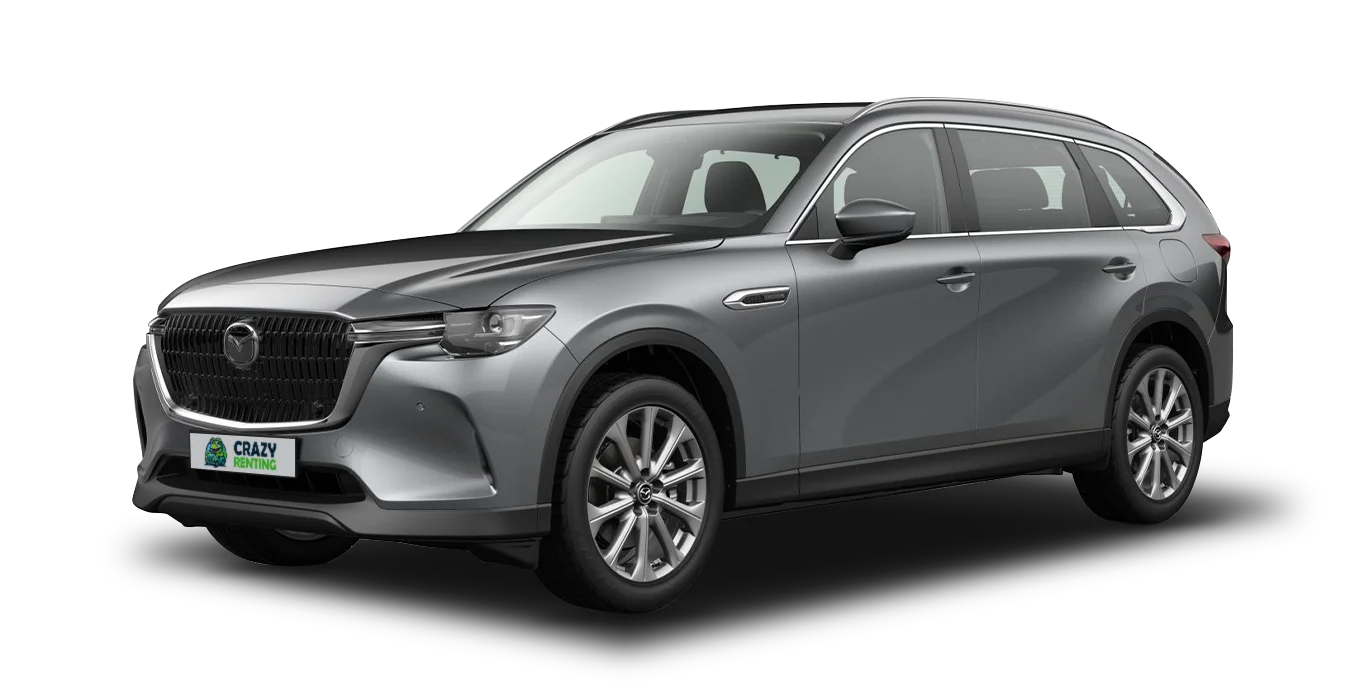MAZDA CX-80 e-Skyactiv D MHEV Exclusive-Line Plus 1 MAZDA CX 80 e Skyactiv D MHEV Exclusive Line Plus sin fondo principal crazy | Crazy Renting