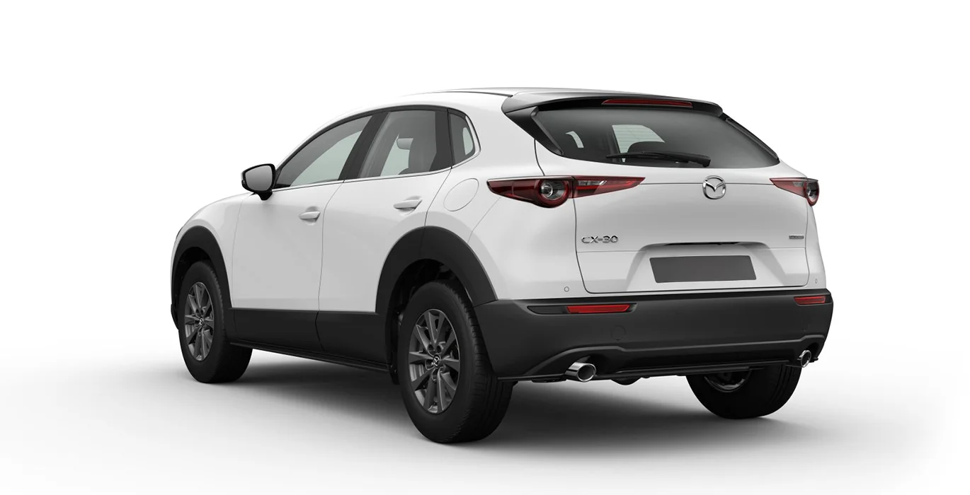 Mazda CX 30 2.5L e SkyAct G MHEV 103kW Prime Line trasera | Crazy Renting