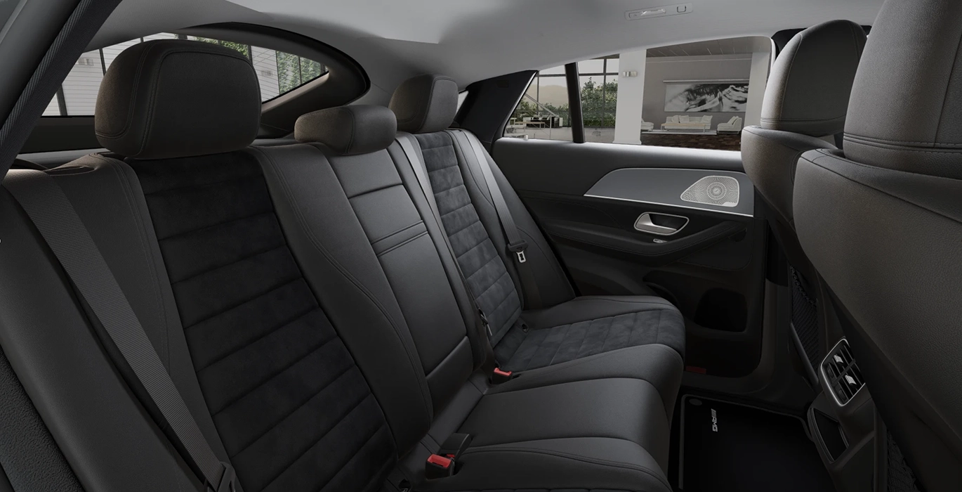 Mercedes-Benz GLE 350de 4MATIC Coupé 6 Mercedes Benz GLE 350de 4MATIC Coupe interior trasera | Crazy Renting