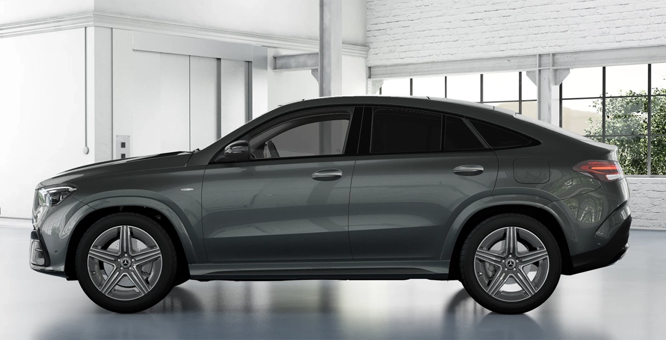 Mercedes-Benz GLE 350de 4MATIC Coupé 3 Mercedes Benz GLE 350de 4MATIC Coupe lateral | Crazy Renting
