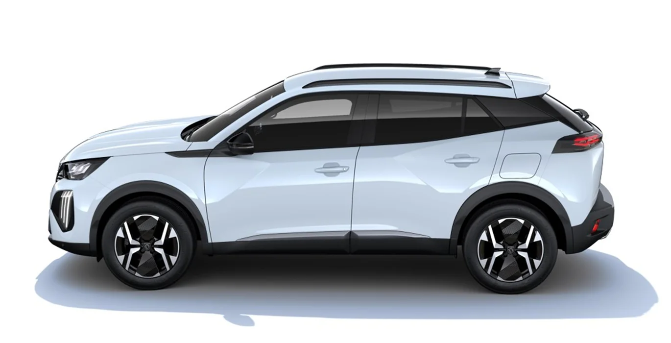 PEUGEOT 2008 Allure Hybrid 145 eDCS6 lateral | Crazy Renting