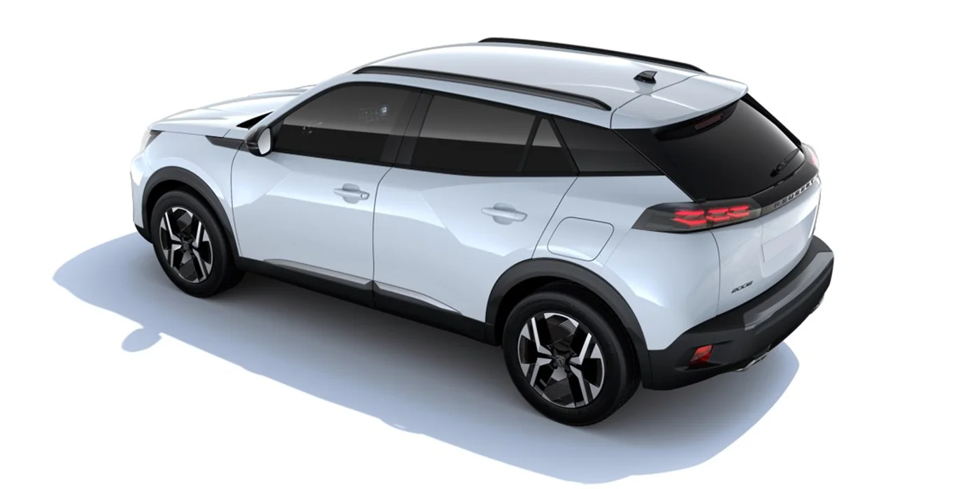 PEUGEOT 2008 Allure Hybrid 145 eDCS6 trasera | Crazy Renting