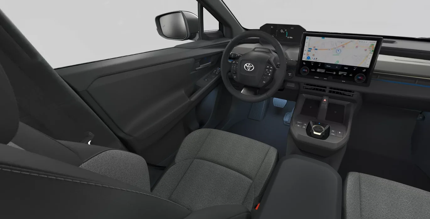 TOYOTA bZ4X Advance 4x2 4 TOYOTA bZ4X Advance 4x2 interior delantera | Crazy Renting