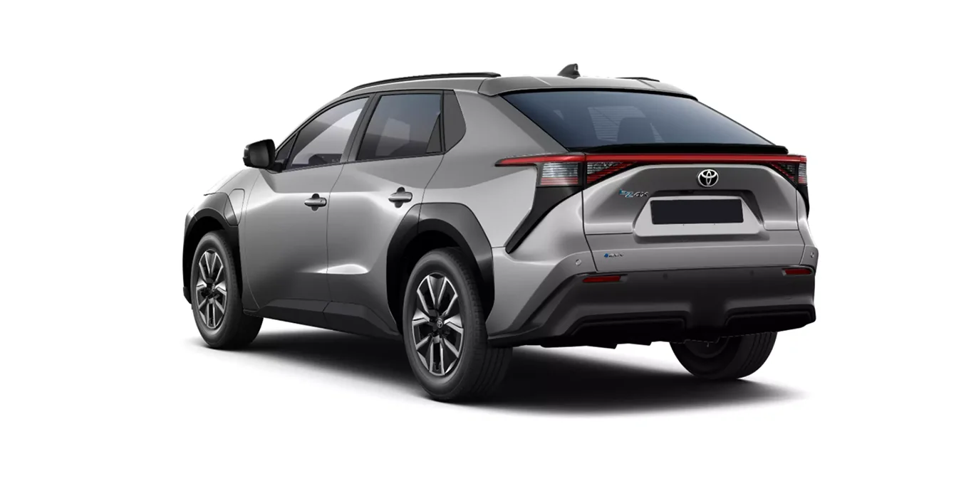 TOYOTA bZ4X Advance 4x2 2 TOYOTA bZ4X Advance 4x2 trasera | Crazy Renting