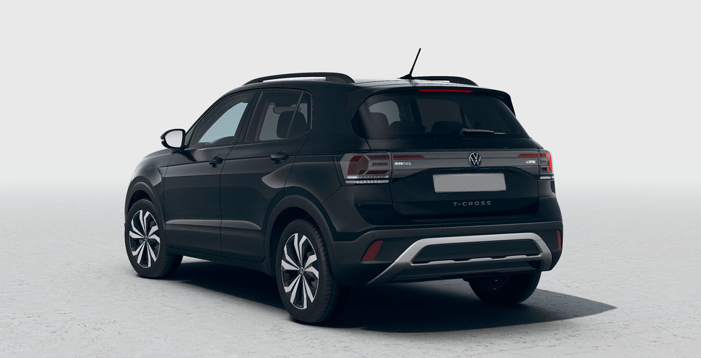 VOLKSWAGEN T-CROSS MÁS 1.0TSI 85KW 115CV 3 VOLKSWAGEN T CROSS MAS 1.0TSI 85KW 115CV exterior trasera | Crazy Renting