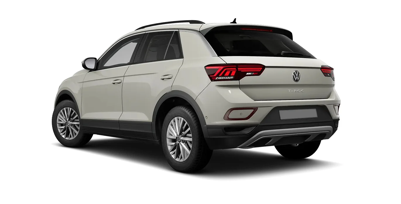 VOLKSWAGEN T Roc Mas 1.5 TSI DSG 7vel.1 trasera | Crazy Renting